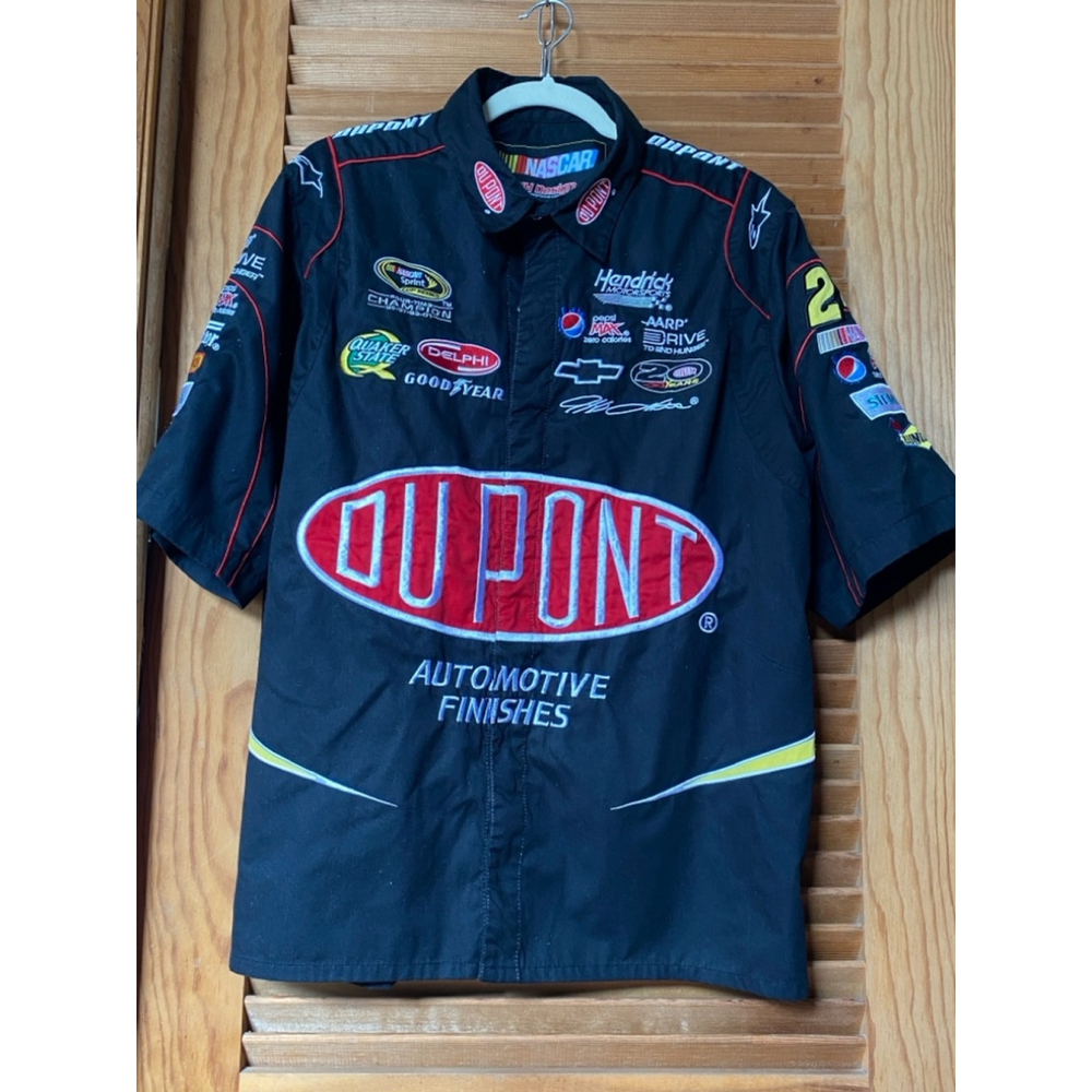 NASCAR Jeff Gordon DuPont 20 Anniversary Embroidered size medium